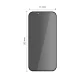Tech-Protect Glass Spy+ Privacy Glass for iPhone 17 Air (2-Pack)