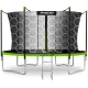 Neo-Sport Garden Trampoline 465 cm (15 ft) with Inner Net and Ladder