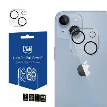 3Mk Lens Pro Full Cover Camera Protector for iPhone 14 / 14 Plus