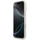Guess Grained Big 4G & Stand Camera Case for iPhone 17 Pro Max, Pink