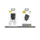 Dudao A27S 25W GaN USB-A Wall Charger - Black