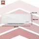 Kaminer Zelvion 26398 Wall-Mounted Air Curtain Heater with WiFi, 2000W, white