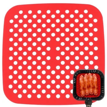 Silicone Square Liner for Air Fryer, 21cm