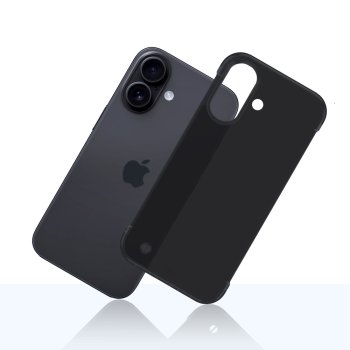 3mk Just20g Matt Case for Apple iPhone 16 Matte Black