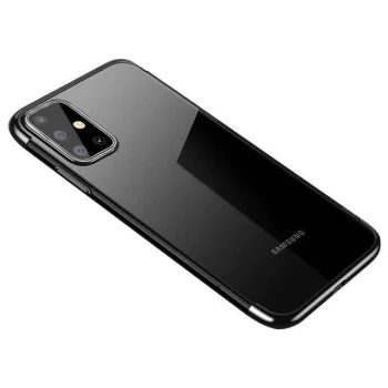 Case for Samsung Galaxy A72 4G, Clear Color 0.3mm, TPU, Black