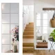 Square Acrylic Mirror Wall Stickers 15x15cm (16 pcs)
