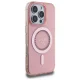 Guess iPhone 16 Pro Max Case IML Rhinestones MagSafe, Pink