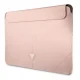 Guess Sleeve Gucs14psatlp 13/14 "pink / Pink Saffiano Triangle Logo