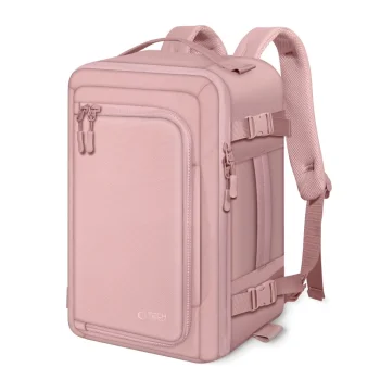 Tech-Protect Defender S50 Backpack Ryanair & Wizzar, 20L Laptop - Pink
