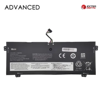 Extra Digital Notebook Battery for Lenovo L16C4PB1, 7100mAh