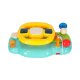 Interactive Steering Wheel Toy for Toddlers with Music and Lights, Blue