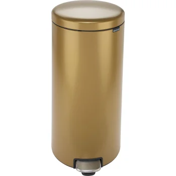 Brabantia NewIcon Pedal Bin 30L, Warm Gold