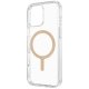 Uniq Clario Magclick Charging Case for iPhone 16 Pro, Transparent Gold