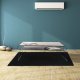 Floor Protection Mat Carpet Pad - 140x100, Black