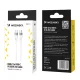 Wozinsky WSTCC2 USB-C to USB-C PD 65W Cable 2m White