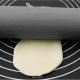 Non-slip Silicone Pastry Baking Dough Rolling Mat (70x50cm) + Pastry Roller Confectionery Silicone (38cm)
