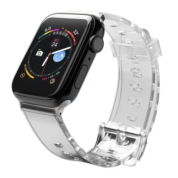 Strap Light Silicone Strap for Apple Watch 42 / 44 mm Black