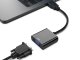 HDMI to VGA Adapter Converter for Monitor Projector, Black