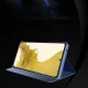 Clear View Case Flip Cover for Samsung Galaxy S23+, Black