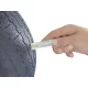 GEDORE red Tyre Tread Depth Gauge 0-30 mm, Brass