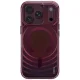 Uniq Coehl Vela Magnetic Charging Case for iPhone 18 Pro / 17 Pro, Burgundy