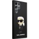 Karl Lagerfeld Samsung Galaxy S24 Ultra Case Silicone NFT Ikonik, Black