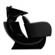 Gabbiano Malaga Hairdressing Wash Unit, Black/Gold