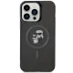 Karl Lagerfeld iPhone 15 Pro Max Case MagSafe IML KC Glitter, Black