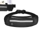 Running Belt with Pockets and Bottle Holder, Black