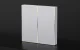 Smart Touch Light Switch Avatto TS60-EU-W2 2-Gang ZigBee White