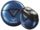 Compact Wireless Electric Shaver with USB-C and LED Display, Blue