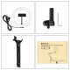 Puluz PKT3089B Desktop Arm Stand with 20cm LED Ring Light