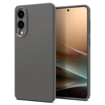 Spigen Liquid Air Case for Samsung Galaxy S25 Edge, Gray