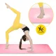 4Fizjo Suede Yoga and Exercise Mat 1.5 mm, Pink