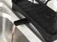 Two-Tier Dish Drying Rack with Drip Tray and Drainboard, Black