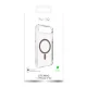 Puro Lite Mag Case for iPhone 17 Air, Transparent with Brown Ring