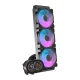 Darkflash DH360D v2 360mm AIO Liquid CPU Cooler, Black