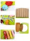 Educational Toy Wooden Manipulation Sensory Montessori Busy Board, Crocodile