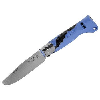 Opinel No. 07 Outdoor Junior Pocket Knife with Whistle, Blue
