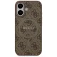Guess 4G Ring Classic Logo MagSafe Case for iPhone 17 - Brown
