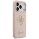 Guess iPhone 17 Pro Case Silicone Big 4G Script, Pink