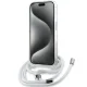 Karl Lagerfeld iPhone 15 Pro Case Crossbody IML Karl Head MagSafe, Transparent
