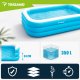 Trizand Inflatable Pool 185x130x50 cm, Blue