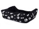 Large pet bed with cushion, XL, 62x48x15 cm