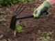 2-in-1 Hand Garden Hoe and Cultivator Rake DIVODV, Black-Green