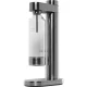 Stelton Brus Carbonator Sparkling Water Maker, Silver