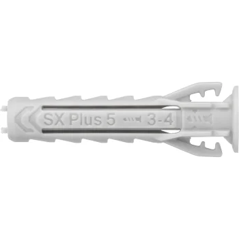 Fischer Expansion Plugs SX 5x25 mm, 100 pcs.