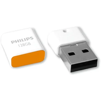 Philips Pico Edition USB 2.0 Flash Drive 128GB, Orange