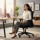 ModernHome Ergonomic Office Chair, Black