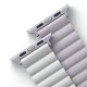 Uniq Revix Magnetic Strap for Apple Watch 42/44/45/49mm, Lilac/White